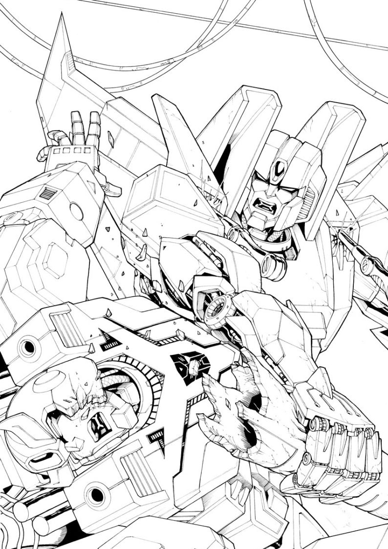kolorowanki Transformers, malowanka dla chłopców do wydruku numer 45